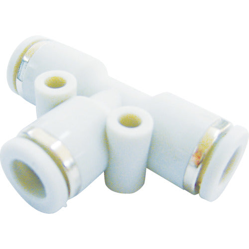 CONVUM Tube Fittings Different Diameter Union Tee Compatible Tube Outer Diameter D1: 8 x 8 mm Compatible Tube Outer Diameter D2: 6 mm WPUG08-06 1 pc