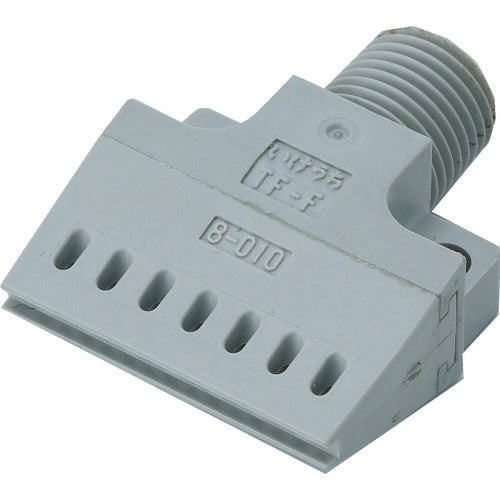 Ikeuchi Compact Flat Air Nozzle for Air Dusters, TAIFUJet Series, Made of PPS Resin, 1/8 Male Screw, Φ1.0, 1/8MTF-F24-8-010PPS-IN, 1 Piece