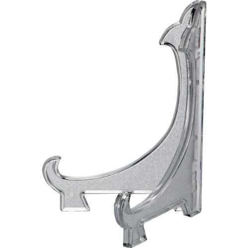 TRUSCO plate stand 12X8.5 transparent SARA12-TM 1 piece