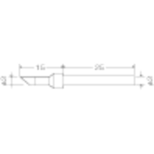 グット　はんだこてＣＳ−２１／３２用替こて先３Ｃ型　CS-20/30RT-3C　1 個