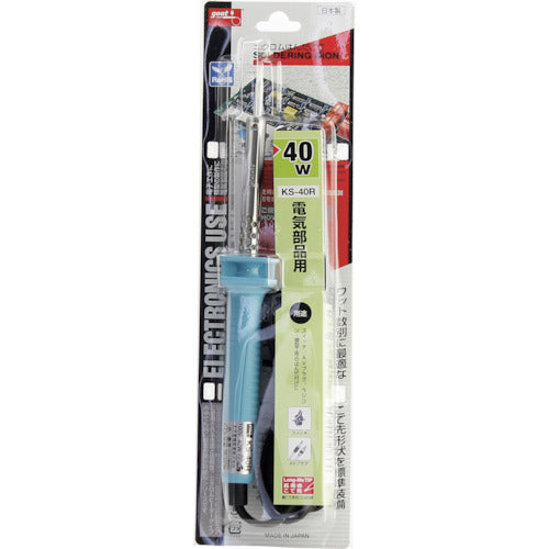 굿 전기용 납땜 인두 40W KS-40R 1개