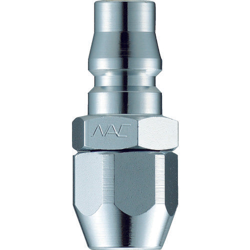 ナック　クイックカップリング　ＡＬ２０型　鋼鉄製　ウレタンホース取付用プラグ　６．５×１０．０　CAL22PB　1 個