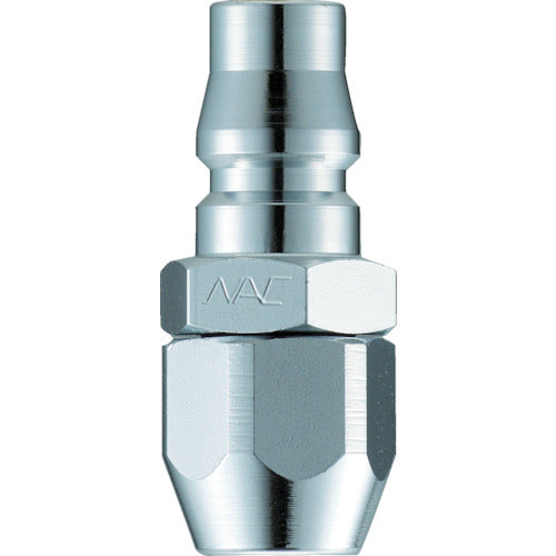 ナック　クイックカップリング　ＡＬ２０型　鋼鉄製　ウレタンホース取付用プラグ　８．０×１２．０　CAL23PA　1 個