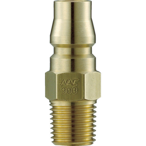 NAC Quick Coupling AL40 Type Brass Female Thread Mounting Plug Rc3/4 CAL46PM2 1 pc