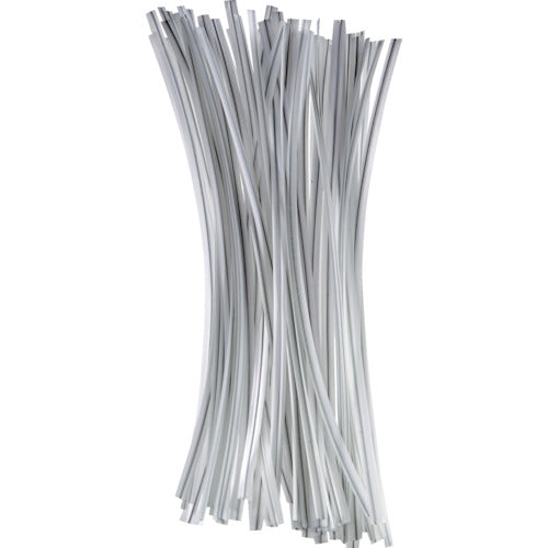 TRUSCO 원예용 비닐 타이 폭 4mm×길이 150mm 흰색 100개입 GVT150-100-W 1봉