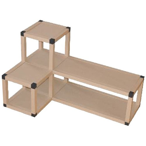 ＴＲＵＳＣＯ　ジョイント式角紙管　３５Ｘ３５Ｘ２．９ｔＸ１０００Ｌ　KF1000L　1 本