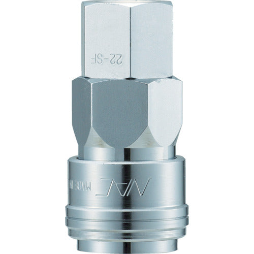 NAC One-touch coupling AT type Iron sleeve For male thread installation R1/2 CAT24SF 1 pc