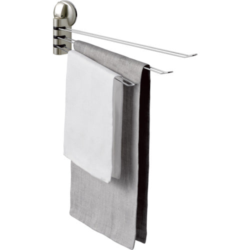 ASVEL Stainless Steel Dishcloth Holder with Lever Suction Cup 411588 1 pc