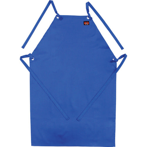 Nikko Bussan Armatex Flame Retardant Chest Apron Blue F AX1102 F BL 1 Piece
