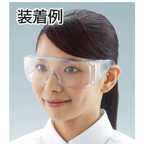 TRUSCO Single-lens safety glasses, transparent lens, TSG33, 1 unit