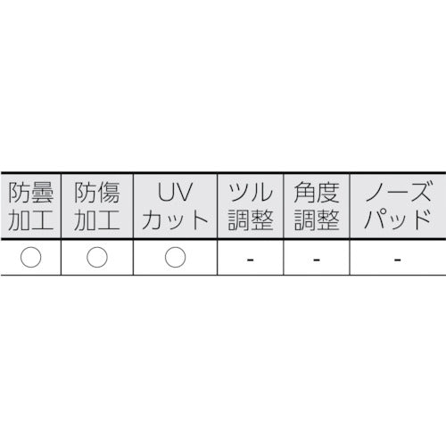 ＴＲＵＳＣＯ　まとめ買い　一眼型セーフティグラス　レンズ透明　１Ｐｋ（箱）１０個　TSG3310P　1 PK