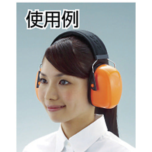 ＴＲＵＳＣＯ　イヤーマフ（スチールヘッドタイプ）　TEM508　1 個