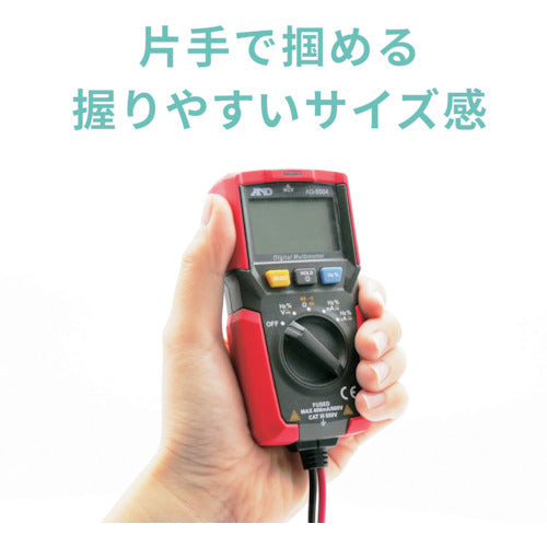 Ａ＆Ｄ　デジタルマルチメーター　ＡＤ−５５０４　AD-5504　1 台