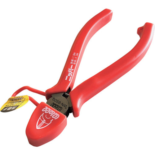 베스트 툴 WELL 캡 부착・스프링 부착 니퍼 150 mm WN-6SCG 1 丁