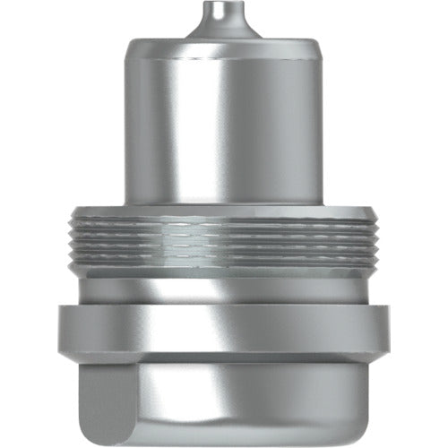 CEJN Series 232 Screw Type Nipple with Poppet Valve Nominal Size 10mm NPT3/8 Female Thread 10-232-6444 1 pc