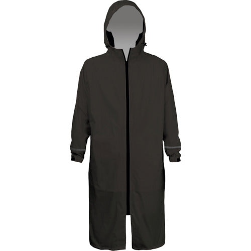 K-WORK Backpack Raincoat Black W-70-BK 1 unit