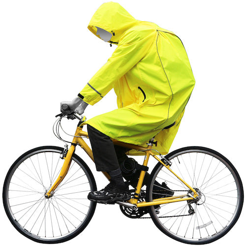 K-WORK Backpack Raincoat Black W-70-BK 1 unit