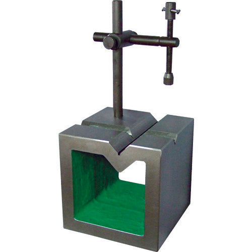 OSS V-grooved square block OS-124 100 Machine finish 124-100K 1 unit