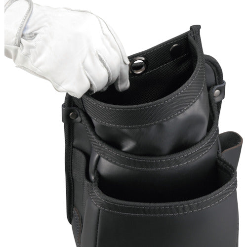 タジマ　着脱式腰袋Ｋ　２段中　SFKBK-2M　1 個