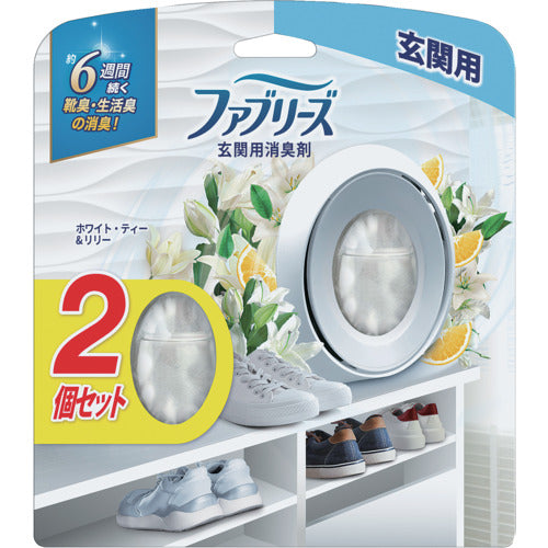 Ｐ＆Ｇ　ファブリーズ　Ｗ消臭　玄関用消臭剤　ホワイト・ティー＆リリー　７ｍｌ×２個　897303　1 個
