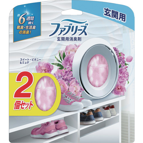 Ｐ＆Ｇ　ファブリーズ　Ｗ消臭　玄関用消臭剤　スイート・ピオニー＆ミュゲ　７ｍｌ×２個　897310　1 PK