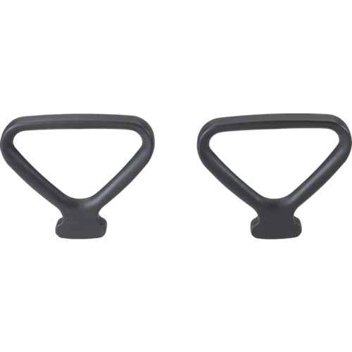 TRUSCO [Sold out and discontinued] Office chair armrest set, black, FST-A-BK 1 S