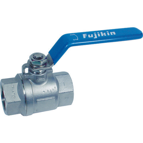 Fujikin Screw-in Ball Stainless Steel 3.92MPa Full Bore Type Ball Valve 15A (1/2) UBVNF-14D-R 1 pc