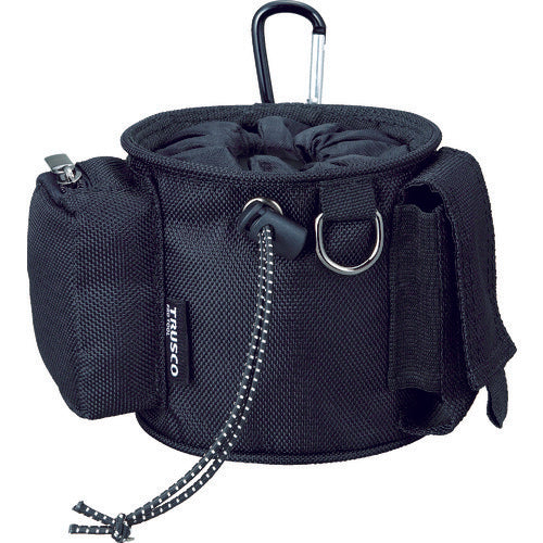 TRUSCO [Sold out and discontinued] Compact Tool Case Shibori Pocket Black TCTC2003-BK 1 pc