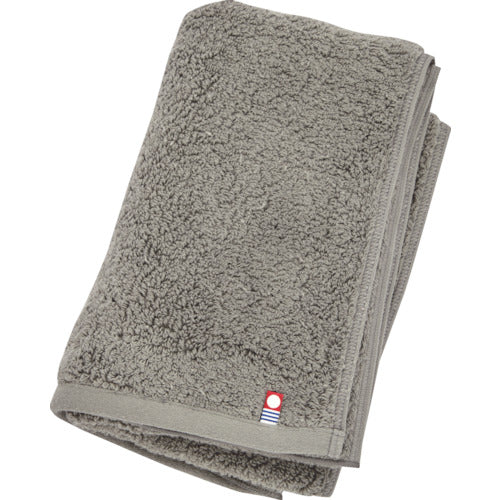 TRUSCO Imabari Mini Bath Towel Anti-Virus Treatment Fulltect(R) Gray 340X1050 FLUT-MTG 1 pc