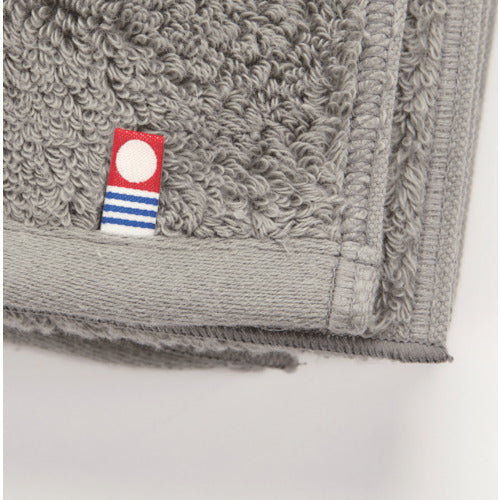 TRUSCO Imabari Mini Bath Towel Anti-Virus Treatment Fulltect(R) Gray 340X1050 FLUT-MTG 1 pc