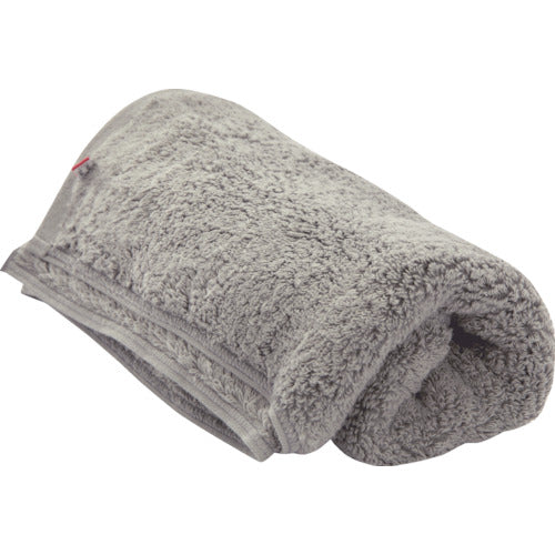 TRUSCO Imabari Mini Bath Towel Anti-Virus Treatment Fulltect(R) Gray 340X1050 FLUT-MTG 1 pc