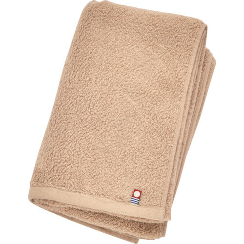 TRUSCO Imabari Mini Bath Towel Anti-Virus Treatment Fulltect(R) Beige 340X1050 FLUT-MTB 1 pc