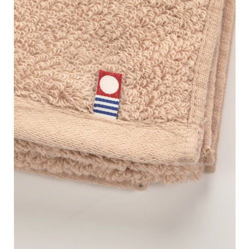 TRUSCO Imabari Mini Bath Towel Anti-Virus Treatment Fulltect(R) Beige 340X1050 FLUT-MTB 1 pc