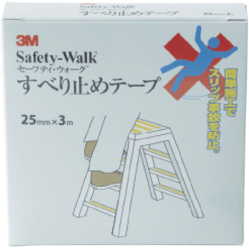 ３Ｍ　セーフティ・ウォーク　タイプＡ　１５０Ｘ６１０ｍｍ　黄　（５枚入）　A YEL 150X610 5　1 袋