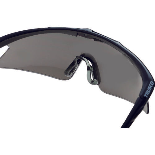 ＴＲＵＳＣＯ　一眼型安全メガネ　フレームブラック　レンズグレー　TSG-1856GY　1 個