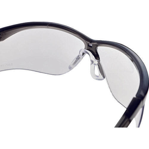 TRUSCO 2안형 세이프티 글라스 프레임 블랙 TSG-8106BK 1개