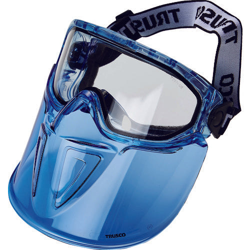 TRUSCO 세이프티 고글 바이저 부착 밀폐형 TSG-83M 1개