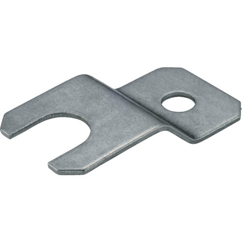 TRUSCO Adjuster Bolt Foot Stop Plate M16 Stainless Steel PL16SUS 1 pc