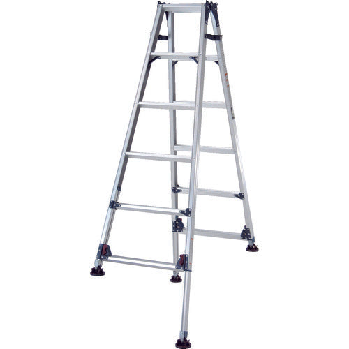 PiCa 4-legged adjustable stepladder Karunobi SCL type, free-standing type 5-6 feet SCL-J180A 1 unit