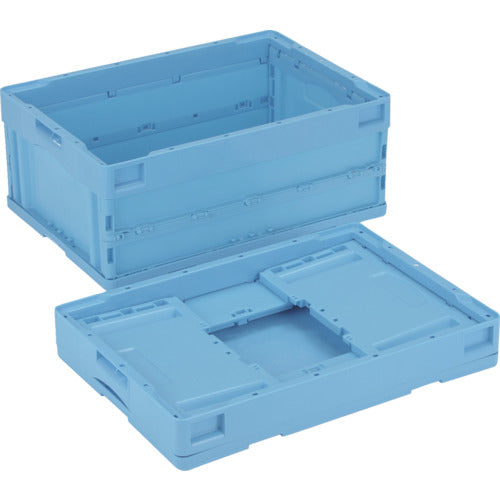 リス　ＣＢ型折りたたみコンテナ　５７７２２７　ＣＢ−Ｓ３１ＮＲ　青　CB-S31NR　1 個