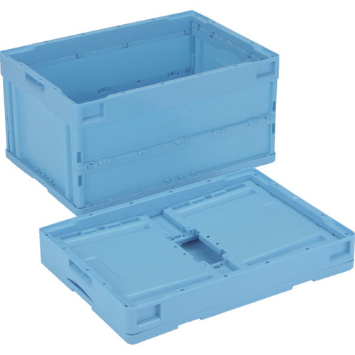 リス　ＣＢ型折りたたみコンテナ　５７７２０３　ＣＢ−Ｓ４１ＮＲ　青　CB-S41NR　1 個