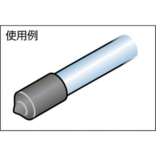 ＩＷＡＴＡ　保護キャップ　丸　（１００個入）　黒　HLDP105-B　1 袋