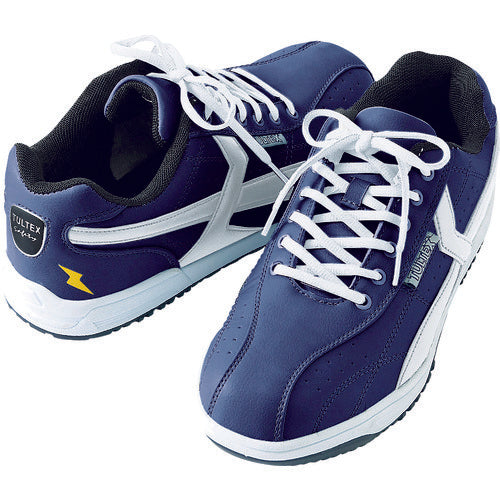 Aitos Safety Shoes Navy/Silver 25.0 51622-BSV-250 1 pair