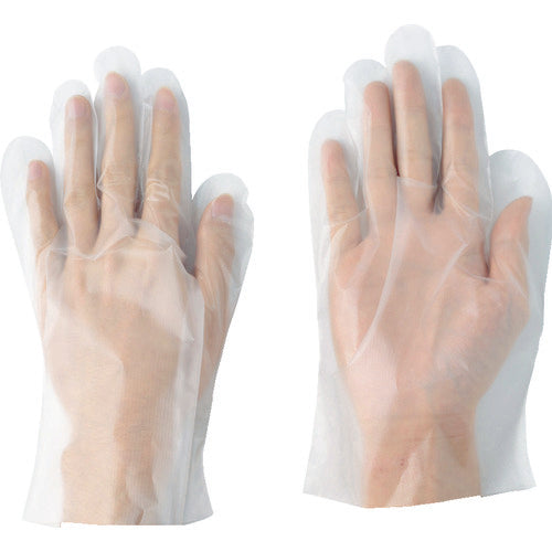 Kawanishi Polyethylene Gloves, Inner Embossed, L Size (100 pieces) 2013-L 1 box