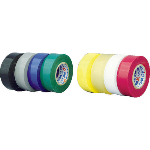 파이론 비닐 테이프 19mm×20m 검정 10권 들어간 HF-537-C 1 PK