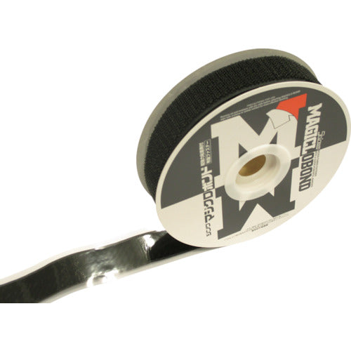 Ｓｈｉｎｗａ　マジクロボンド　メス　強粘着付　２５ｍｍ×５ｍ　黒　2W3L5UC-255-BK　1 巻