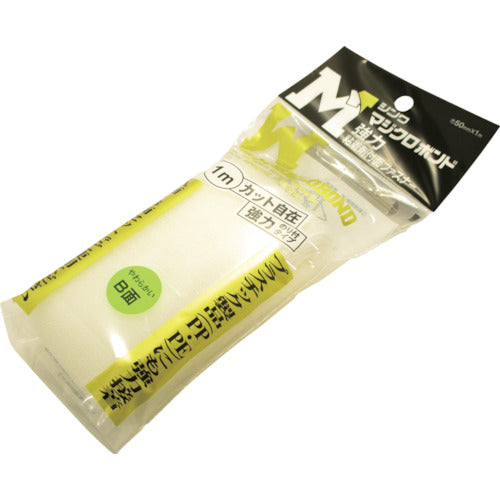 Ｓｈｉｎｗａ　マジクロボンド　メス　強粘着付　５０ｍｍ×１ｍ　白　2W3LUC-501-W　1 巻