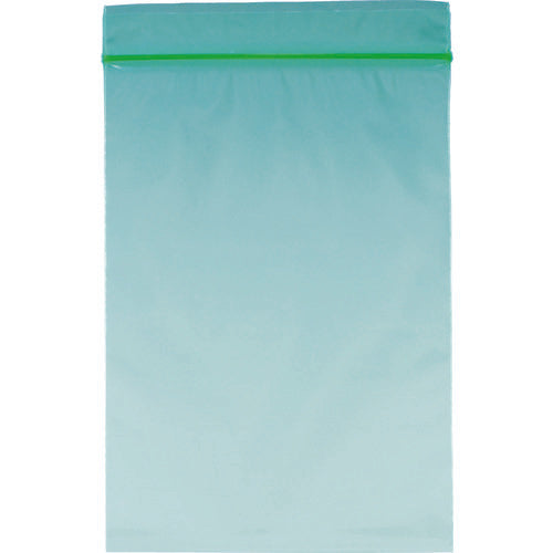 セイニチ　チャック付ポリ袋　ユニパック　Ａ−４　半透明緑　縦７０×横５０×厚さ０．０４ｍｍ　３００枚入　A-4-CG　1 袋