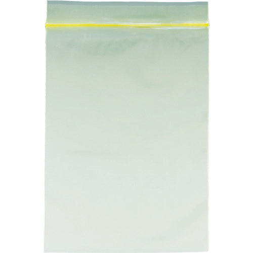 セイニチ　チャック付ポリ袋　ユニパック　Ａ−４　半透明黄　縦７０×横５０×厚さ０．０４ｍｍ　３００枚入　A-4-CY　1 袋
