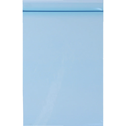 SEINICHI Ziplock Plastic Bags Unipack F-4 Semi-transparent Blue 170mm long x 120mm wide x 0.04mm thick 100 pieces F-4-CB 1 bag